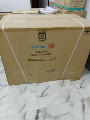 SFL-300 Eco Scanfrost Chest Freezer Silver 