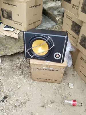 Car Boot Woofer 10" With Inbuilt Amplifier
