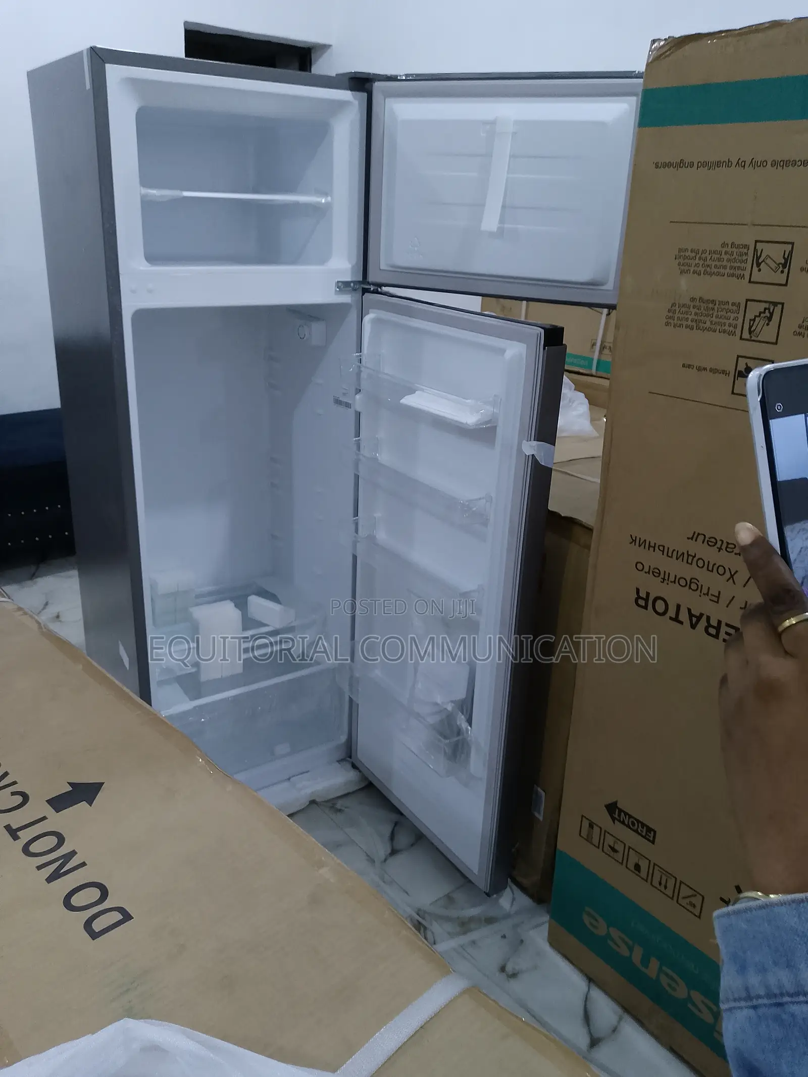 Authentic Hisense 240litres Refigerator