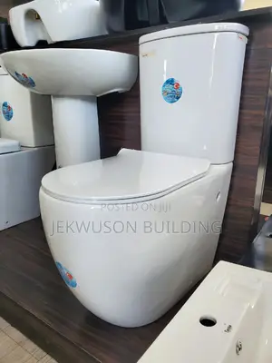 Original Wc Set With Powerful Flushing System