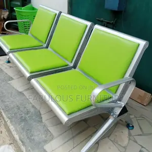 3in1 Padded Receptionist Chair / Airport Chair