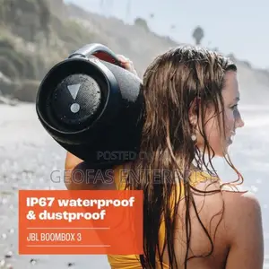 Original JBL Boombox 3 Wireless Bluetooth Portable Speaker