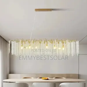 By 800 Rain Drop Luxury Crystal Chandelier Light