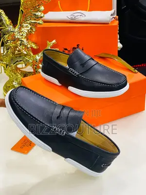 Original HERMES Slip-on Sneakers Available in Store
