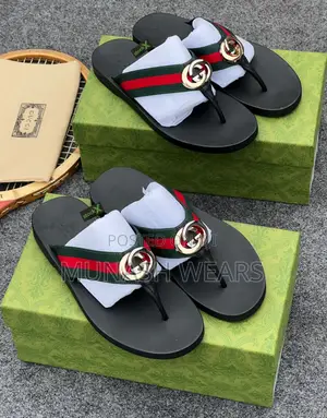 Gucci Leather Slipers
