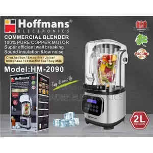 Hoffmans 2l (4800w) Digital Sound Proof Commercial Blender