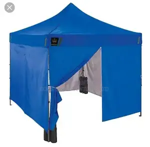 10 X 10 Foldable Canopy Tent With Side Walls