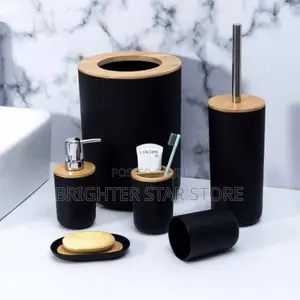6 Pieces Bathroom Accessories Set