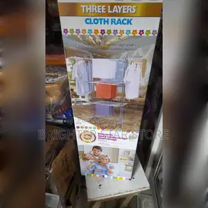 Evergreen Durable/Foldable Baby Cloth Hanger Dryer- 3 Tiers