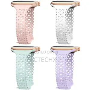 Hollow And Breathable Apple Watch Straps (4 Pack)
