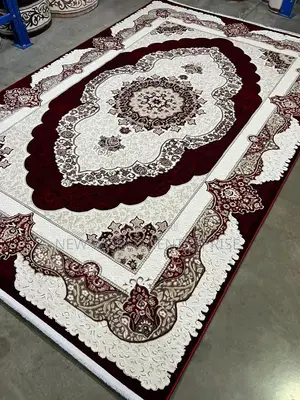 5by7 Modern Royal Silk Wine Color Persian Centre Rug