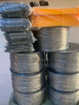 Materials Ready for Electric Fencing