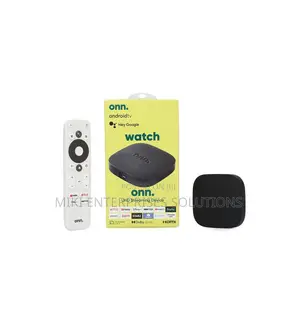 Onn. Streaming TV Box (2nd Gen, 2023 Release) With Google