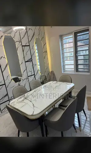 Marble Dinning Table Set