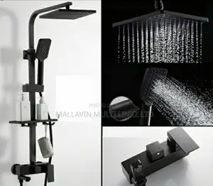 Matte Black Shower Mixers