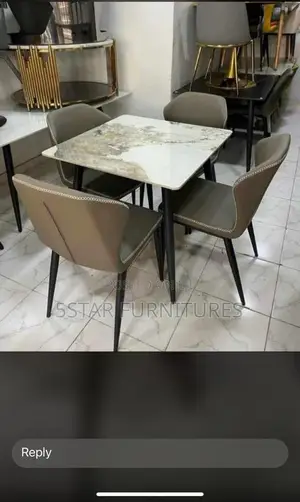 Marble Dining Set