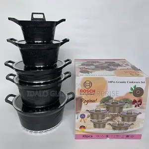 10pcs Bosch Granite Nonstick Pot