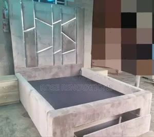 Beige Colour Bedframe