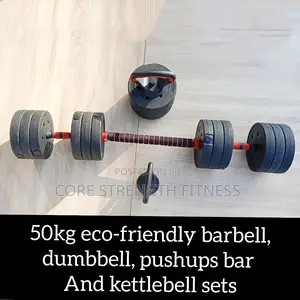 50kg Eco-friendly Barbell And Dumbbells Training Sets