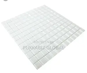 Mosaic 30 X 30 Glass Pure White