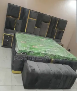 Brand New Premium Quality Grey Color 6x6 Bedframe