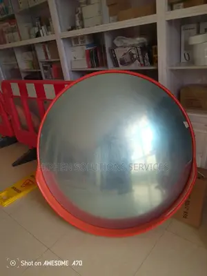 Convex Unbreakable Traffic Mirror For Driveway