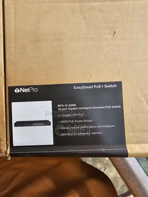 Netpro 16port Poe Gigabit Switch.