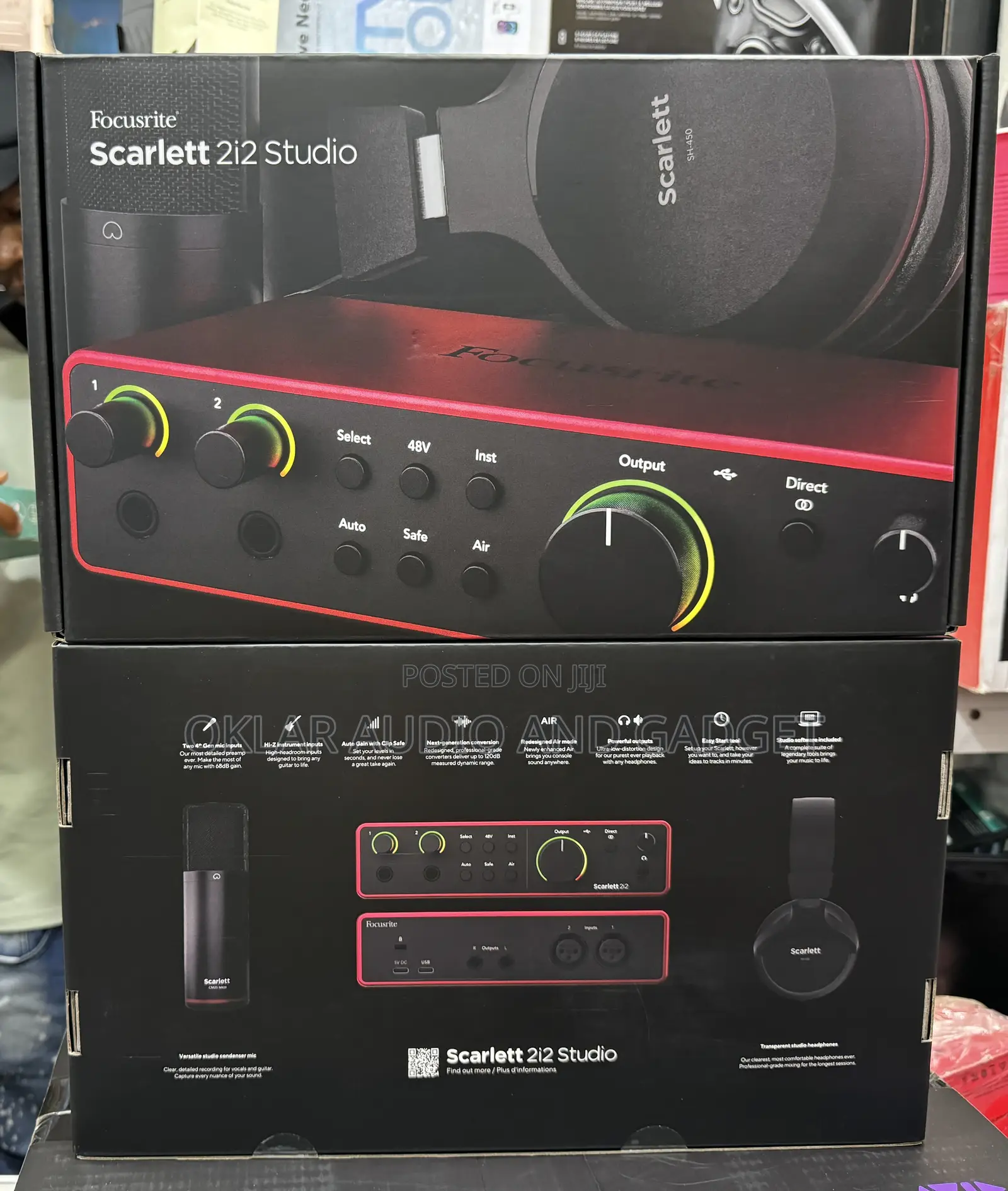 Focusrite Studio Bundle Set 4th Generation