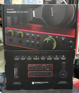 Focusrite Studio Bundle Set 4th Generation