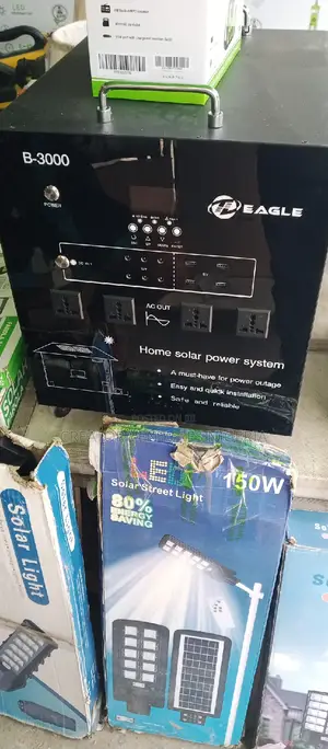 Solar Generator,3000watts,Lithium Battery, Built-in Inverter