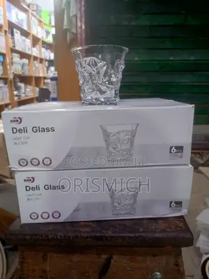 6pxs Diamond Whiskey Glass Cup