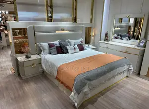 Complete Set of Foreign Bed With Console