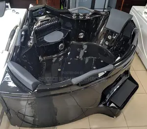 Black Four Handles Jacuzzi