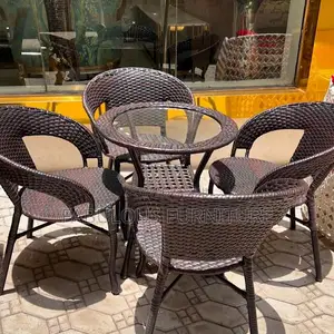 Rattan Outdoor Set / Dining Set by 4 Seaters as Seen