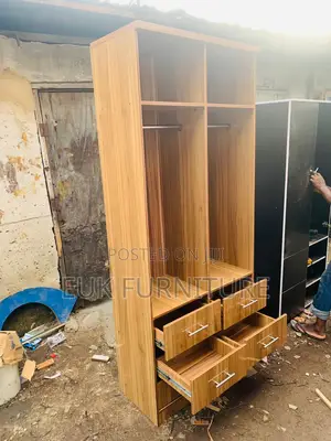 3ft by 7ft Open Wardrobe