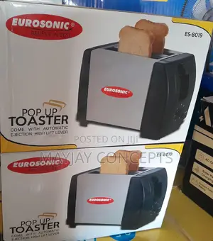 Eurosonic Pop-Up Toaster/Sandwich Maker-Automatic Ejection