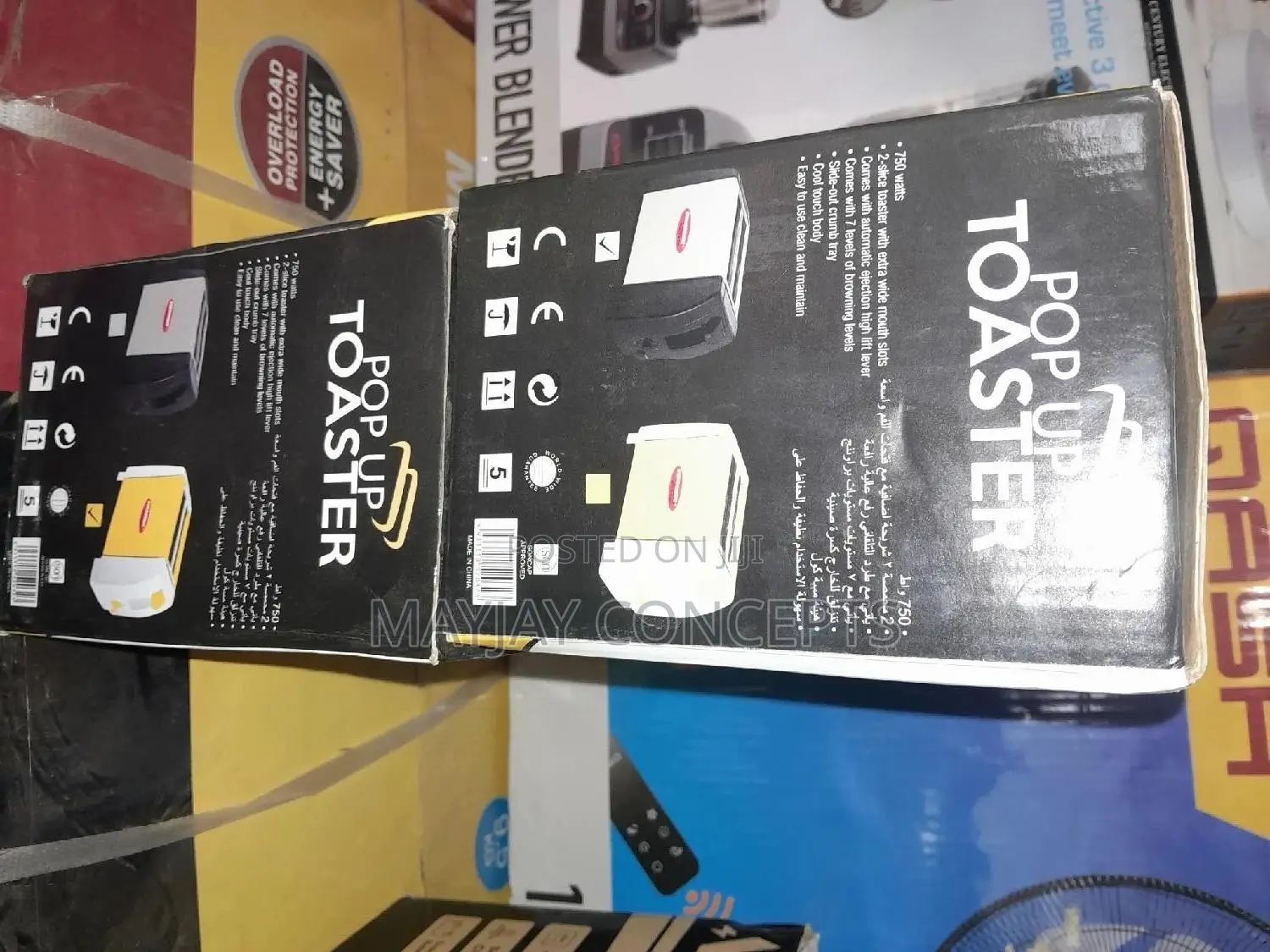 Eurosonic Pop-Up Toaster/Sandwich Maker-Automatic Ejection