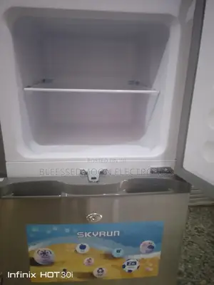Skyrun Low Voltage Standing Fridge Double Door 3 Years W
