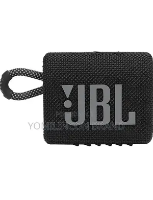 JBL Go 3: Portable Speaker With Bluetooth- Black