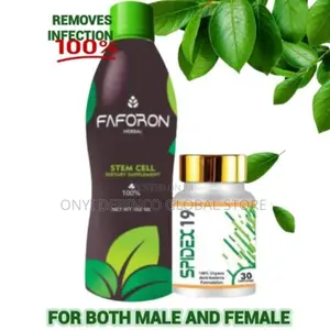 Faforon - 540ml - And Spidex 19 - Remove Infection 100%
