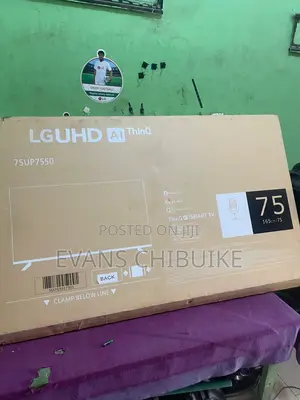 LG 75 Inches Smart TV Framless Screen