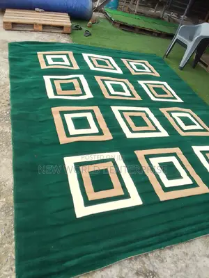 9by12 Feets Beautiful Modern Turkish Green Centre Rug