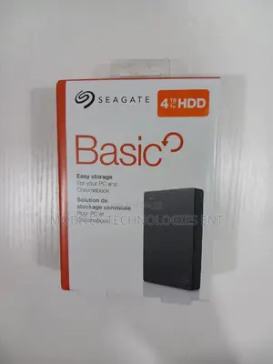 4tb Seagate Basic External Portable Storage Hard Drive