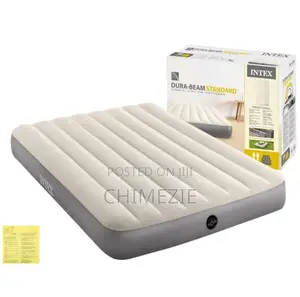 Inflatable Air Mattress for Two Person With Manual Pump
