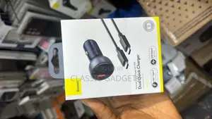 Baseus Digital Display USB-A+USB-C Car Charger 65W