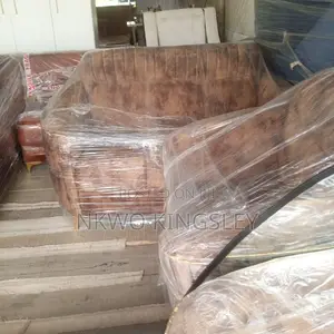 Luxury Living Room Fabric Made Sofa Chair.