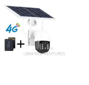 Solar Rotational Solar Powered 4G Simcard PTZ CCTV Camera