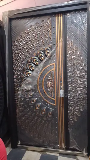 4ft By 7ft Cast Copper Security Entrance Door