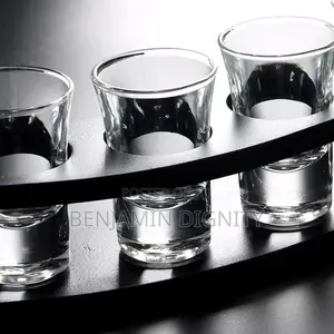 Shot Glass Set With Rack