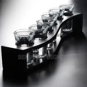 Shot Glass Set With Rack